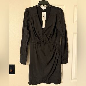 Michael Stars Charcoal Long Sleeve Dress